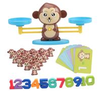 GARIOUANS Digital Balance Arithmetic for Monkey Design Educational Math Game Addition and Subtraction Learning Fine Motor Skills Development Interactive Balance Scale Play