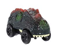 GARIOUANS Dinosaur Car Toy Electric Track Car Toy Dinosaur for Boys Safe and Fun for Boys and Girls Play