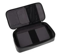 GARIOUANS Double Layer Large Capacity Pencil Case Portable Stationery Bag with Zipper Multi-Compartment Pen Pouch for Students Teachers Office Supplies Travel Organizer