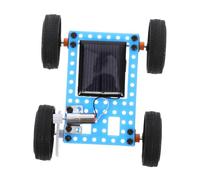 GARIOUANS Educational Solar Vehicle Model Building Kit for Portable DIY Science Experiment Safe Solar Powered Car for Student Learning and Hands Intelligence Development