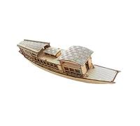 GARIOUANS Educational Wooden Boat Model Kit DIY Assembly Craft for Adults and Eco Friendly Handicraft Enhancing Logical Thinking and Manipulative Skills Decorative Ornament for Home and