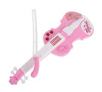 GARIOUANS Electronic Violin with Sound and Light Effects Lightweight Portable Musical Instrument for Preschool Learning Simulation Violin for Music Education