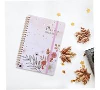 GARIOUANS English Day Planner Notebook with Coil Binding Monthly Budget and Money Budgeting Organizer Financial Planning Journal for Personal and Business Use