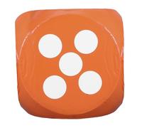 GARIOUANS Extra Large Jumbo Foam Dice for Classroom and Outdoor Group Games Safe Soft Foam Material with Rounded Corners Lightweight Giant Dice for Motor Skill Development and Party Raffle