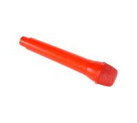 GARIOUANS Fake Microphone for Material Pretend Singing and Speech Prop Educational Music Stimulating Creativity and Language Development Smooth Edges Safe for Red Simulation Microphone for