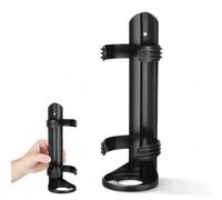 GARIOUANS Fire Extinguisher Mount Bracket Wall Fire Extinguisher Holder Black Plastic 8.25x2.63x2.63in Portable for Car Trunk Storage