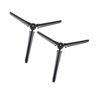 GARIOUANS Foldable Tabletop Tripod Stand 2 Pcs for Streaming Video Recording Photography with 1/4 Inch Screw Desktop Camera Mount Compatible for Live Broadcast and Content Creators