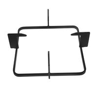 GARIOUANS Gas Stove Holding Rack Cast Iron Support for Safe Pot Stability and Easy Installation, Sturdy Black Stove Accessory Suitable for Kitchen Cookers
