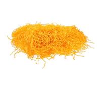 GARIOUANS Gold Yellow Crinkle Cut Shredded Paper 200g Pack, Tissue Paper Shred Filler for Boxes, Packaging and Basket Stuffing, Wrapping Material for Cosmetic and Wine Packaging