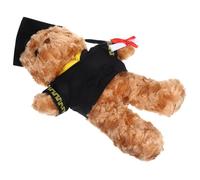 GARIOUANS Graduation Plush Bear Doll Decorative Stuffed for Graduation Celebration Adorable Doctoral Hat Bear for Graduates Stylish Home Classroom Decor