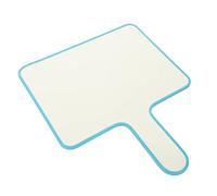 GARIOUANS Handheld Double Sided Dry Erase Answer Whiteboard for Classroom Quick Response Teaching Prop Student Interactive Learning Paddle Board