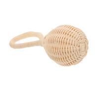 GARIOUANS Handwoven Rattan Hand Bell Shaker for Small Grasping Educational Rattle Safe Natural Material Sensory Sound Development Boys