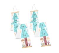 GARIOUANS Height Measurement Growth Chart for Boys and 2Pcs Wall Hanging Minimalist Style Height Ruler with Tree Pattern for Room Decoration and Photography Backdrop