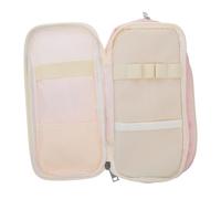 GARIOUANS High Capacity Pink Pencil Case Organizer with Reliable Zipper for School Office Travel Supplies Design for Boys Easy Portability for Students