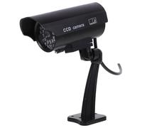 GARIOUANS Highly Realistic Fake Cctv Camera Dummy Security Camera with Adjustable Bracket with Mount Bracket and Screws Included Black Abs Material for Outdoor Use in Shops and Warehouses