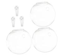 GARIOUANS Hydroponic Wall-mounted Glass Vases Hanging Planters with Easy Install for Indoor Garden Balcony Home Office Decor Gift for Plant Lovers