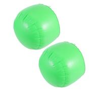 GARIOUANS Inflatable Boxing Gloves for Adults Bright Green PVC Punching Mittens for Fitness Training Reaction Speed Improvement Workout Practice Quick Deflation and Portable Storage