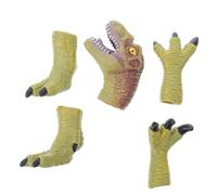 GARIOUANS Interactive Dinosaur Claw Hand Puppet for Lifelike Performance Prop for Storytelling and Early Education Dinosaur Finger Glove for Fun and Collectors