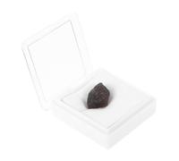 GARIOUANS Irregular Glass Meteorite Specimen for Science Education Collection Genuine Impact Glass Stone with Unique Design for Teaching and Display