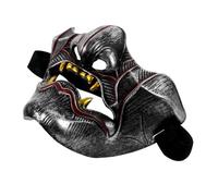 GARIOUANS Japanese Cosplay Mask Half Face Party Mask for Halloween and Theater Performance with Unique Intricate Design Inspired by Japanese Drama and Culture
