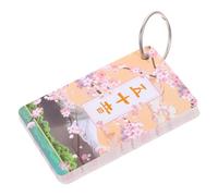 GARIOUANS Japanese Hiragana Katakana Cards for Beginners Portable Sound Gojūon Learning Flashcards Practice Cards for Self Study and Convenient for Go Use