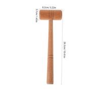 GARIOUANS Jewelry Making Mallet with Ergonomic Wooden Handle for Shaping and Polishing Multi-Purpose Jewelry Repair Tool for Detailed Crafting and Surface Reshaping