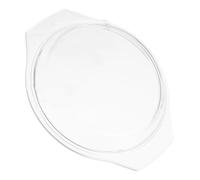 GARIOUANS Microwave Dome Splatter Cover Glass Anti-Splash Lid for Steaming and Baking - Vented Microwave Bowl Cover for Food Heating, Dish, Plate and Vegetable Steamer Compatible