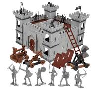 GARIOUANS Military Castle Model Kit for Lightweight Ancient Siege Vehicle for Boys and Realistic Roman and Fortress Assembly Plaything