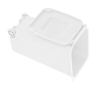 GARIOUANS Mini Desk Organizer and Trash Can Multi Functional Desktop Bin for Office and Home Compact Pen Holder and Rubbish Container for Tabletop Storage and Waste Management