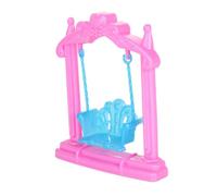 GARIOUANS Miniature Doll Swing Accessory Pink Mini Hanging Chair Ornament for Dollhouse Decor ’ Mini House Furniture Playset