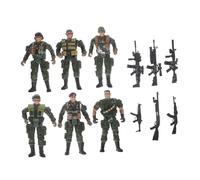 GARIOUANS Miniature Soldier Models Military Figurines for Table Decor Intricate Design for Collecting Imaginative Play for Displaying Engaging Activities