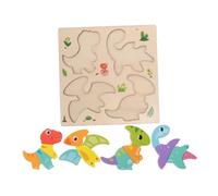 GARIOUANS Montessori Wooden Shape Board Game for Educational Sensory Puzzle Enhancing Fine Motor Skills and Cognitive Development Bright Colors Unisex Early Learning Matching Game for Boys