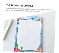 GARIOUANS Multi-function Small Note Pads Compact Writing Pads for Daily Use Office School Study with Cute Girl Circus Ocean Floral Designs