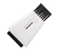 GARIOUANS Multi-purpose Double-head Cleaning Brush Lightweight PP Fiber Keyboard Window Track Groove Dirt Remover for Stubborn Stains Counters Sinks and More
