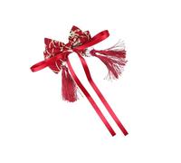 GARIOUANS New Year's Greetings Headdress Elegant Women Bow Pink Wow Hair Toppers Girl Hair Accessories Chinese Style Headdress Clip with Chinese Style Clip