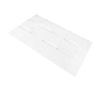 GARIOUANS Oversized Dry Erase Wall Calendar Large Monthly Whiteboard Planner Double Sided Erasable Schedule Board with Pen for Home Office Classroom Flexible Year Planning