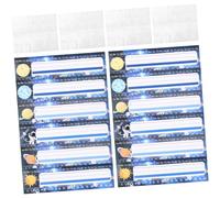GARIOUANS Paper Classroom Desk Name Tags with Adhesive Dots Blank School Nameplates for Student Desks Back to School Label Stickers for Classroom Organization and Identification