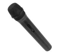 GARIOUANS Party Microphone Simulation Pretend Microphone Prop for Boys and Girls 24Cm Plastic Stage Prop with Vivid Design and High Degree of Simulation for Parties and Camping Trips