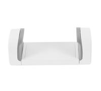 GARIOUANS Phone Tripod Mount Clip 1/4 Thread Smartphone Holder Clamp for Photography Streaming Live Broadcast Cold Shoe Accessory White