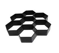 GARIOUANS Plastic Path Paving Mold for DIY Stepping Pavement Garden and Walkway Concrete Mould Easy Reusable Outdoor Path Maker Tool