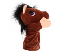 GARIOUANS Plush Animal Hand Puppet with Movable Mouth for Cute Cartoon Farm Puppet for Storytelling Creative Pretend Play Birthday and Christmas Party Favor Gift