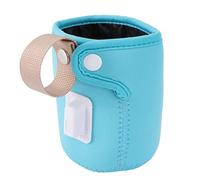 GARIOUANS Portable Bottle Warmer USB Travel Milk Bottle Warmer with Insulation Thermostat for Car Use Constant Temperature Control Compatible with Power Banks and Chargers Easy Operation for