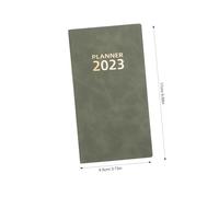 GARIOUANS Portable Decorative Planner Notebook Lightweight Weekly and Monthly Organizer for Work and Travel with Stylish Protective Cover Do List Scheduling