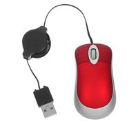 GARIOUANS Portable Usb Mouse Wired Silent Mouse Compact Design with Sturdy Construction Compatible with Multiple Operating Systems