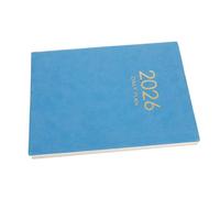GARIOUANS PU Leather Academic Planner English Calendar Yearly Organizer for Teachers Students with Full Year Scheduling Space and Professional Cover