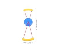 GARIOUANS Puller Hand Pulling Rope with Blue Disc and Yellow Handle, ’S Sensory Training Strength Fitness for Boys and, Outdoor Exercise Equipment for Fun Physical Activity