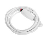 GARIOUANS Push Cord Plug with Bed Sheet Clip Replacement Connector for Station High Sensitivity Switch Stable Installation Compatible with Multiple Systems White Cable