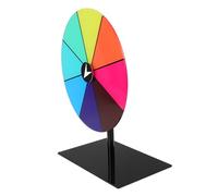 GARIOUANS Rotating Prize Wheel Slots Tabletop Spin Wheel Game with Dry Erase Marker for DIY Prizes Birthday Parties Trade Shows Fundraising Family Gatherings Interactive Entertainment