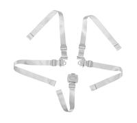 GARIOUANS Safety Straps and High Chair Replacement Straps for Toddlers, Five-Point Harness Grey, Baby Chair for Stroller and Infant Dining