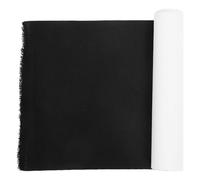 GARIOUANS Self-Adhesive Book Cover Black Paper Backed Linen Fabric for Bookbinding Supplies Book Cloth for Scrapbooking Albums Boxes DIY Projects Easy Application and Lasting Protection